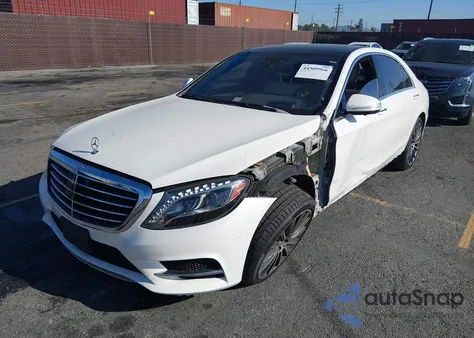 2016 Mercedes-Benz S 550 z USA, uszkodzony, nr VIN WDDUG8CB9GA212589
